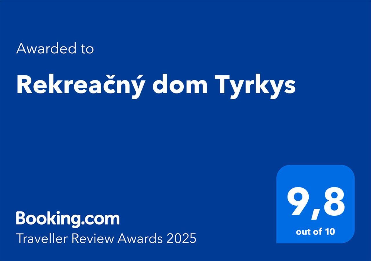 波普拉德Rekreacny Dom Tyrkys别墅 外观 照片
